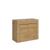 Consola extensible con bancos integrados ahorra espacio 90x42-302 Evolve 