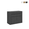 Consola extensible con bancos integrados ahorra espacio 90x42-302 Evolve Promoción