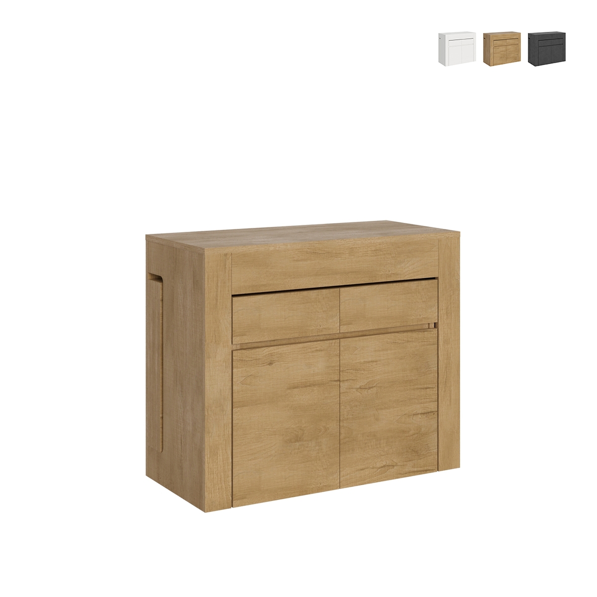 Consola extensible con bancos integrados ahorra espacio 90x42-302 Evolve Descueto Consola extensible con bancos integrados ahorra espacio 90x42-302 Evolve Descueto