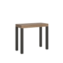 Consola extensible de madera estilo industrial 90x40-196 Everyday Small Venta
