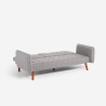 Sofá cama de 2 plazas reclinable con reposabrazos y portavasos Ember Precio