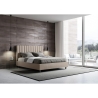 Cama matrimonial con cajón somier acolchado 160x210 Agueda Rebajas