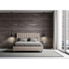 Cama matrimonial con cajón somier acolchado 160x210 Agueda Oferta