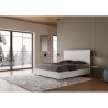 Cama doble sin base 160x190 blanca con cabecera alta New Egos Oferta