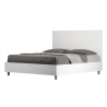 Cama doble sin base 160x190 blanca con cabecera alta New Egos Venta