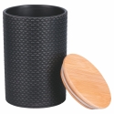 Set de 3 tarros de cocina de cerámica coloreada de 750 ml con tapa Circle Descueto