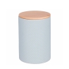 Set de 3 tarros de cocina de cerámica coloreada de 750 ml con tapa Circle Rebajas
