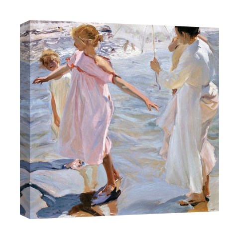 Impresión en lienzo Time for a Bathe Valencia Joaquín Sorolla y Bastida Promoción