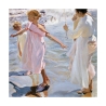 Impresión en lienzo Time for a Bathe Valencia Joaquín Sorolla y Bastida Oferta