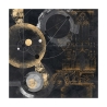 Cuadro impresión en lienzo abstracto negro y dorado Proporzione Arturo Armenti Oferta