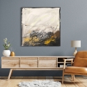 Cuadro abstracto moderno en lienzo canvas Winter Melody H. Romero Rebajas