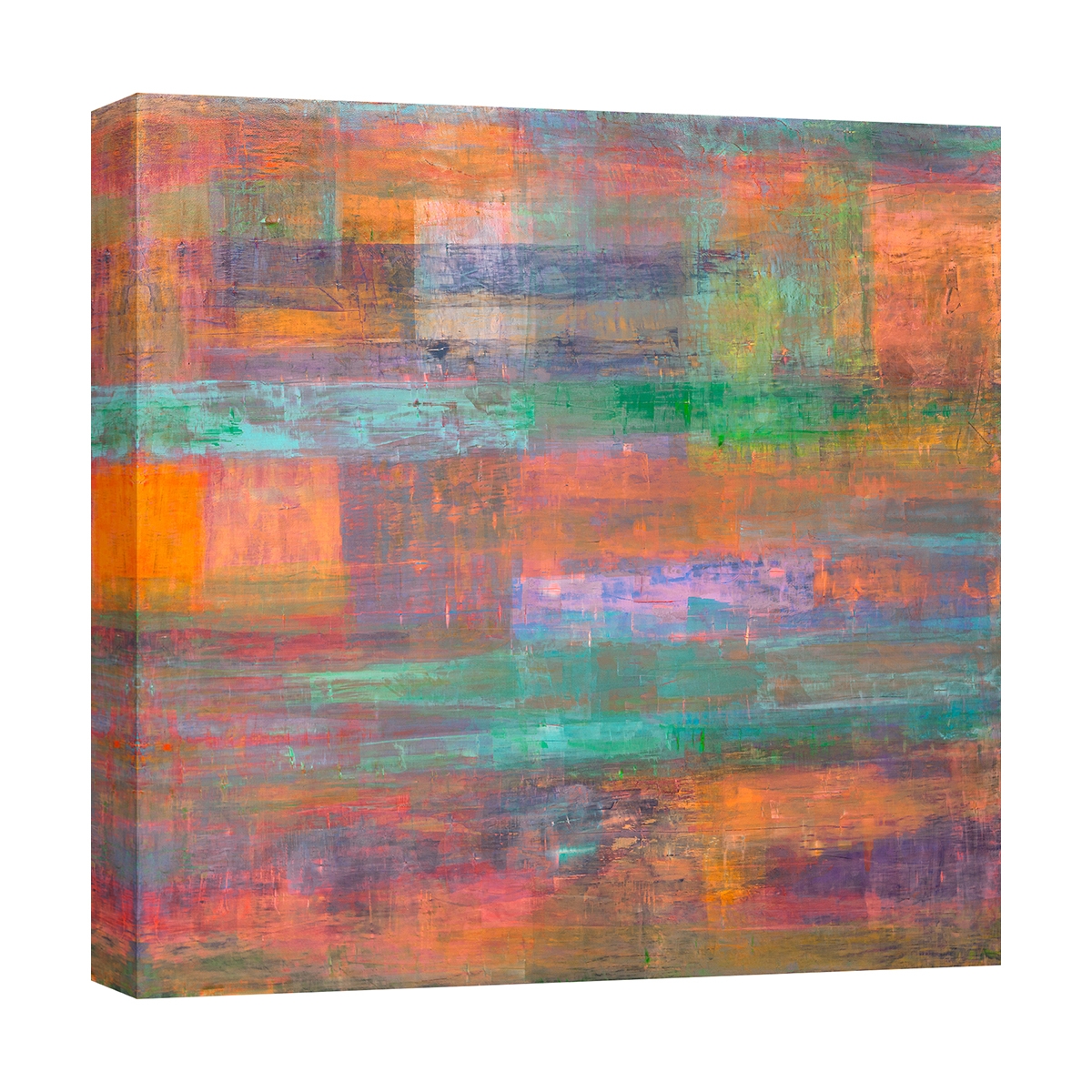 Impresión en lienzo cuadro abstracto Ritmo di Luce Italo Corrado Promoción