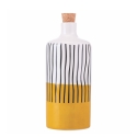 Aceitera de cerámica de 866 ml con tapón de corcho Venice Lido para mesa Promoción