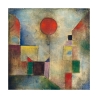Cuadro moderno abstracto impresión en lienzo canvas Red Balloon Paul Klee Oferta