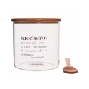 Set azucarero y lechera de vidrio con cuchara y tapa 320 ml Victionary Stock