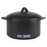 Contenedor compacto para queso de gres negro con tapa 320 ml Bigismore Venta