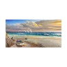 Cuadro impreso en lienzo canvas Atardecer en la orilla Adriano Galasso Venta