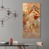 Cuadro en lienzo mujer Art Nouveau Otoño Alphonse Mucha Rebajas