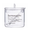 Quesera con tapa y cucharilla de vidrio transparente Victionary Venta