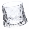 Juego de 6 vasos de licor basculantes de vidrio retró decorado Vintage Oferta