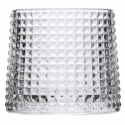 Juego de 6 vasos de licor basculantes de vidrio retró decorado Vintage Elección