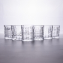 Set de 6 vasos de agua de vidrio transparente New Vintage Venta