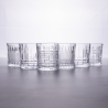 Set de 6 vasos de agua de vidrio transparente New Vintage Venta
