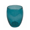 Set de 6 vasos azules de mesa para agua en vidrio soplado Acapulco Ocean Oferta