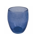Set de 6 vasos azules de mesa para agua en vidrio soplado Acapulco Ocean Rebajas