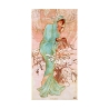Cuadro impreso en lienzo mujer estilo Art Nouveau Invierno Alphonse Mucha Oferta