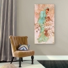 Cuadro impreso en lienzo mujer estilo Art Nouveau Invierno Alphonse Mucha Venta