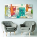 Cuadro moderno abstracto impresión en lienzo Paused Events Anne Munson Venta