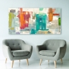 Cuadro moderno abstracto impresión en lienzo Paused Events Anne Munson Venta