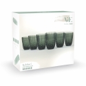 Set 6 bicchieri da tavola per acqua design esotico 300ml Kahalari Oferta