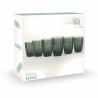 Set 6 bicchieri da tavola per acqua design esotico 300ml Kahalari Oferta