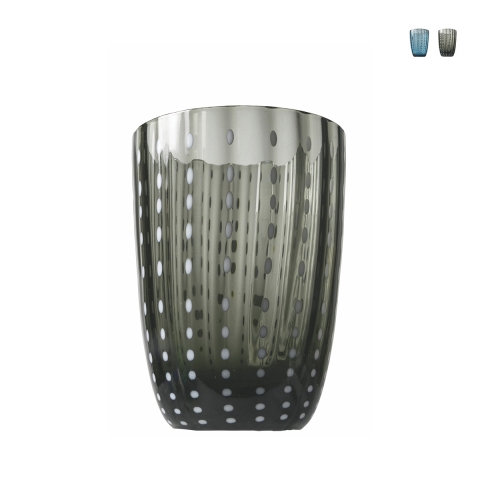 Set 6 bicchieri da tavola per acqua design esotico 300ml Kahalari Promoción