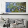 Cuadro impresionista en lienzo canvas Ninfee Claude Monet Rebajas