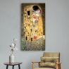 Cuadro moderno en lienzo para sala de estar Il Bacio Gustav Klimt Rebajas