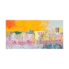 Impresión en lienzo cuadro abstracto moderno Ciudad de verano Italo Corrado Oferta