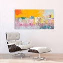 Impresión en lienzo cuadro abstracto moderno Ciudad de verano Italo Corrado Rebajas