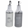Set de condimentos para mesa aceite, sal, vinagre, especias y pimienta Victionary Oferta