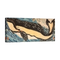 Impresión en lienzo Miyamoto mata a una ballena gigante Kuniyoshi Utagawa Promoción