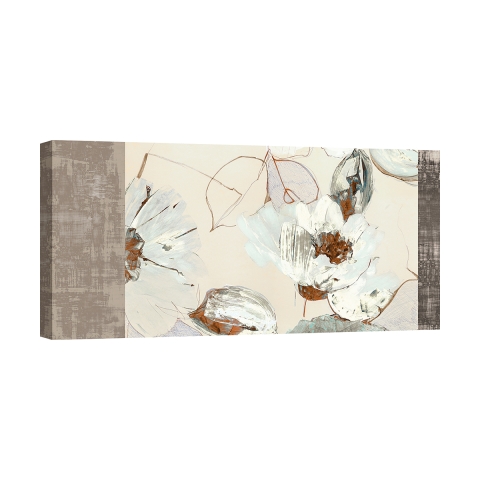 Cuadro moderno con flores impresión en lienzo Parure (Neutral) Kelly Parr Promoción