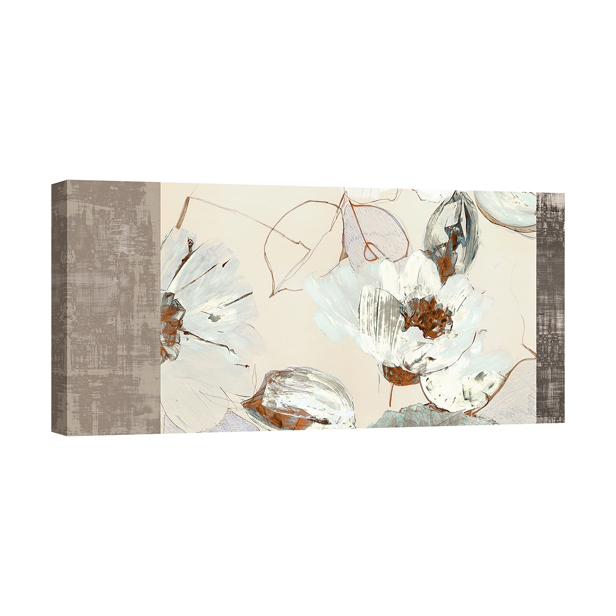 Cuadro moderno con flores impresión en lienzo Parure (Neutral) Kelly Parr Promoción Cuadro moderno con flores impresión en lienzo Parure (Neutral) Kelly Parr Promoción
