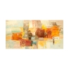 Cuadro abstracto moderno impresión en lienzo Luces de verano Lucas Oferta