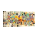 Cuadro moderno impresión abstracta en lienzo Rivoluzione colorata Lucas Promoción