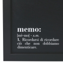 Pizarra de pared de hierro negro con tizas 40x60cm Victionary Memo Venta