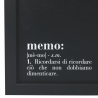 Pizarra de pared de hierro negro con tizas 40x60cm Victionary Memo Venta