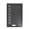Pizarra semanal vertical negra 40x60cm con tizas Victionary Week Promoción