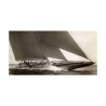 Cuadro impresión barco de vela vintage J Class Sailboat, 1934 Edwin Levick Oferta